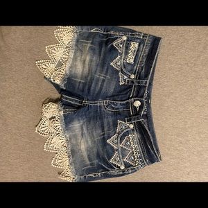 Grace LA denim shorts